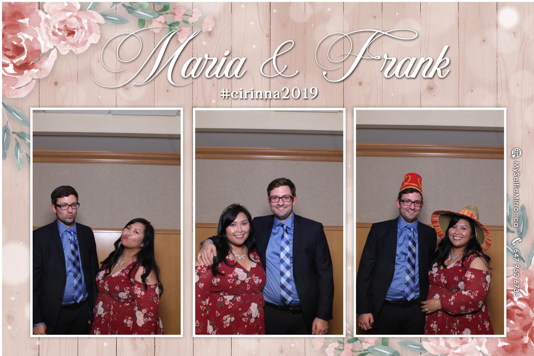 Wedding of Frank and Maria  | View more photos from the event at gallery.myselfiemirror.ca/u/romanmyselfiemirrorca/Wedding-of-Frank-and-Maria